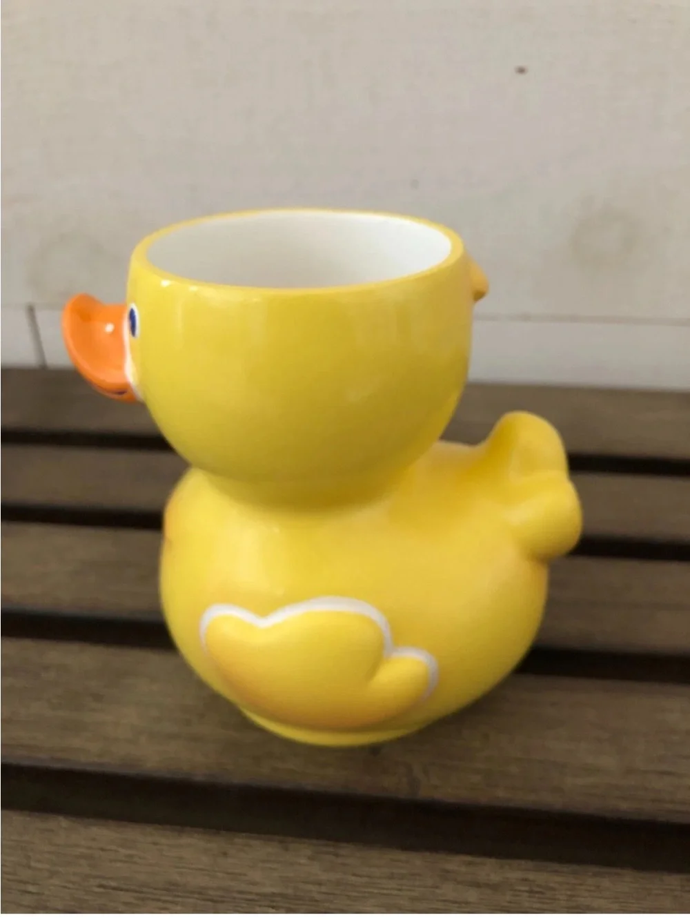 Yellow Duck SOAP DISH & TOOTHBRUSH HOLDER Jenny Jeff Bathroom Vanity Set